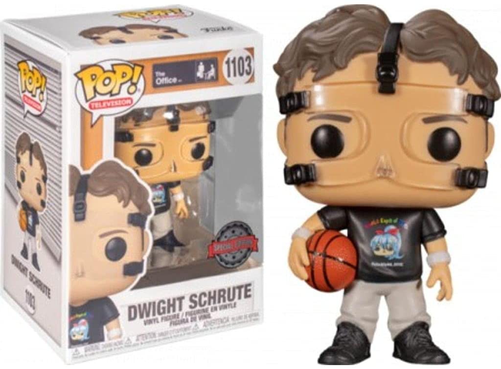Funko Pop The Office Dwight Schrute with Basketball Vinyl Figure Speci —  Beyond Collectibles