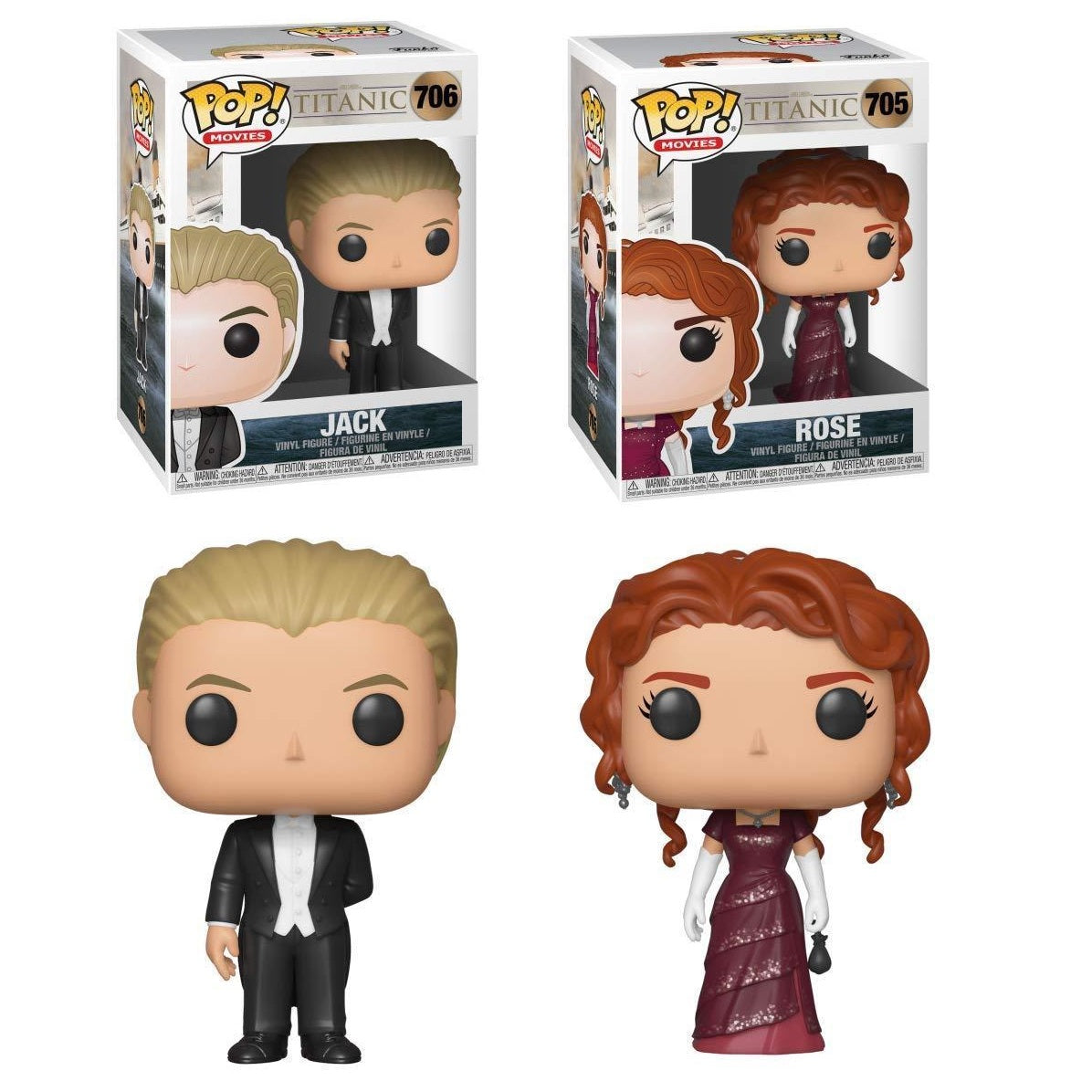 jack and rose funko pop