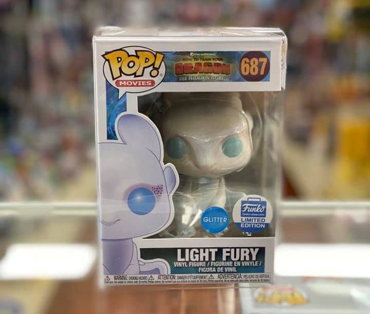 glitter light fury funko