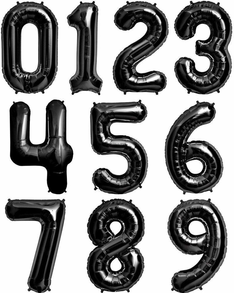 number balloons store