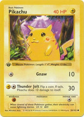 Pikachu 1st Edition Base Set Pokemon