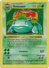 Venusaur 1st Edition Base Set