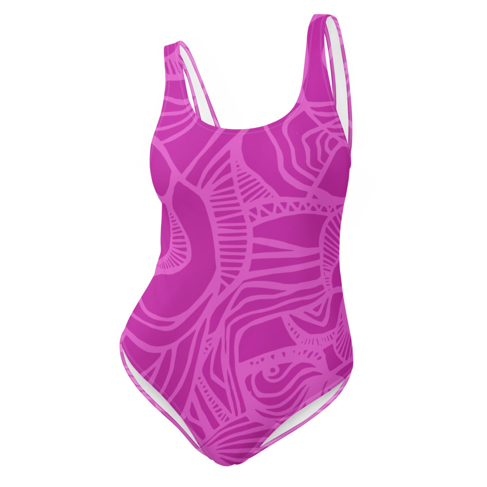 Orchid Zebra One-Piece Swimsuit – Rochelle Porter Design