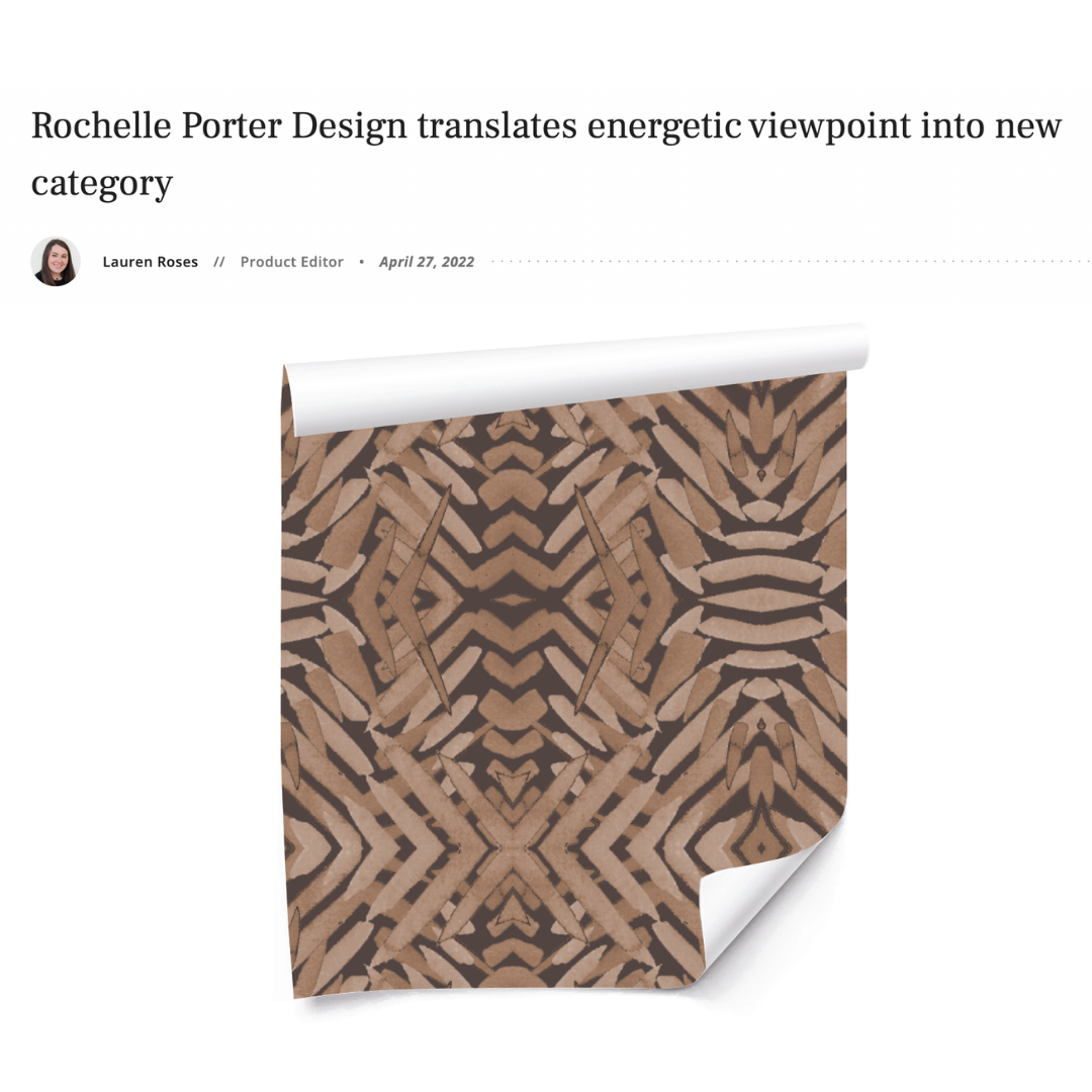 Rochelle Porter Design Translates energetic viewpoint into new category - Rochelle Portwe Design