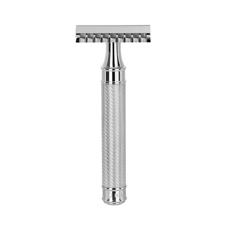 R41GS Grande Stainless Steel Open Comb safety razor