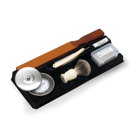 Thiers Issard straight razor kit pro začátečníky 8 kusů