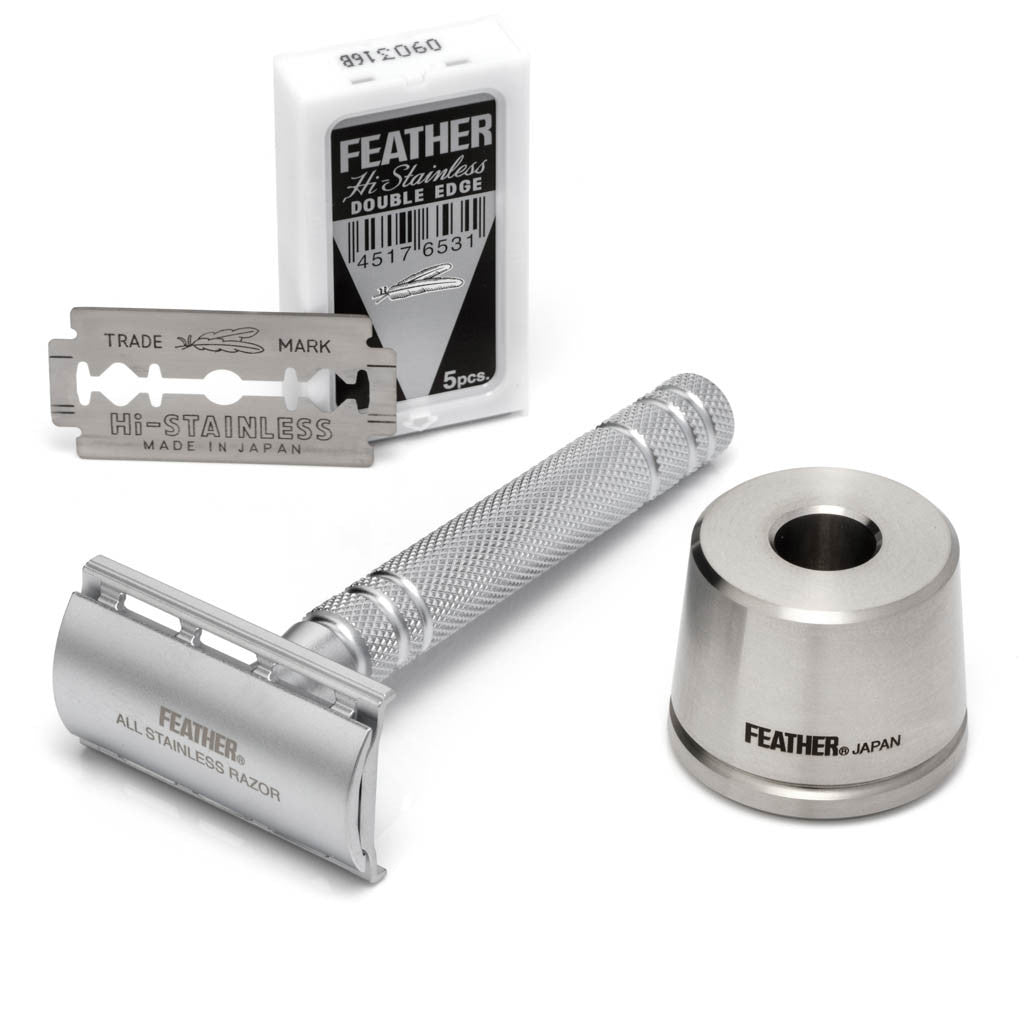 Feather All Stainless Steel Double Edge Safety Razor With Stand AS D2S 2000x ?v=1494728145