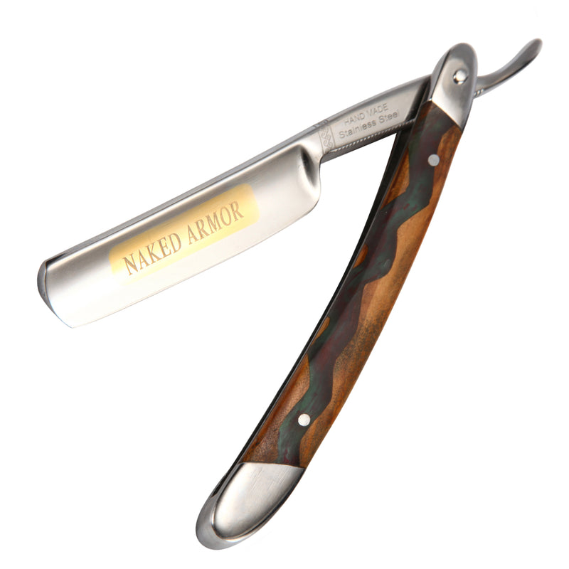 Naked Armor Meliant 7 Piece Straight Razor Kit Grown Man Shave 