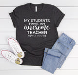 My Students Have An Awesome Teacher