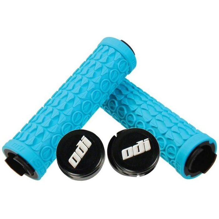 turquoise mtb grips