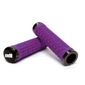 purple mtb grips