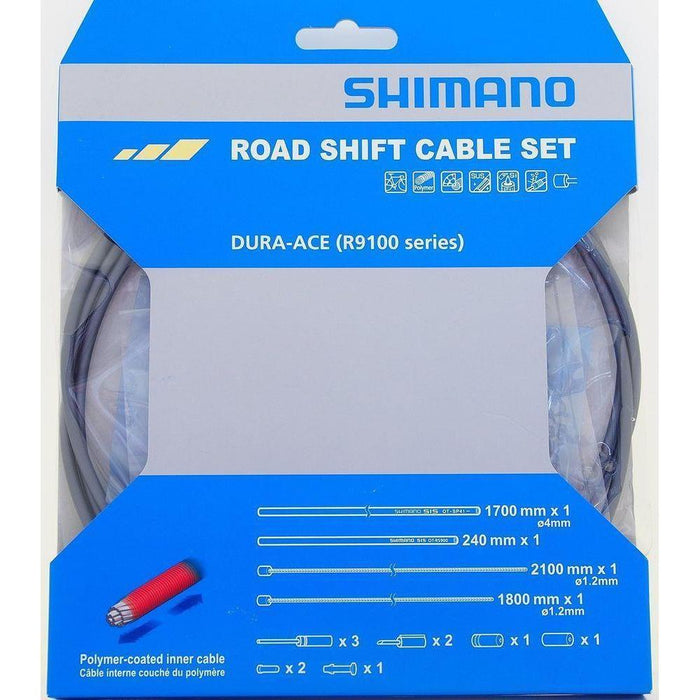 shimano road shift cable set dura ace