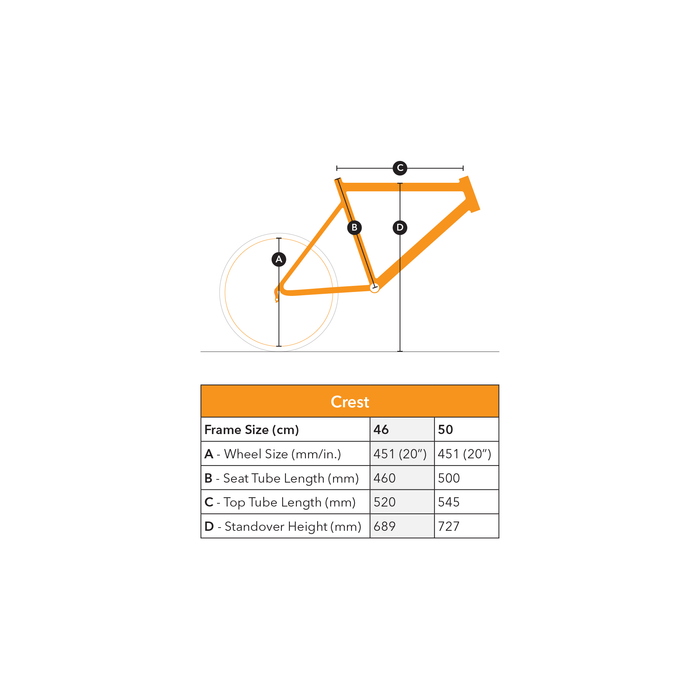 tern crest mini velo