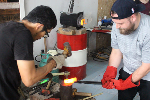 Bangkok Axe Forging Blacksmith Class