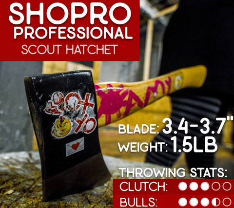 NATF BATL Shopro Axe Throwing League ขวานขว้างขวานแห่งชาติข้อกำหนดขวานของสหพันธ์ขว้างขวาน