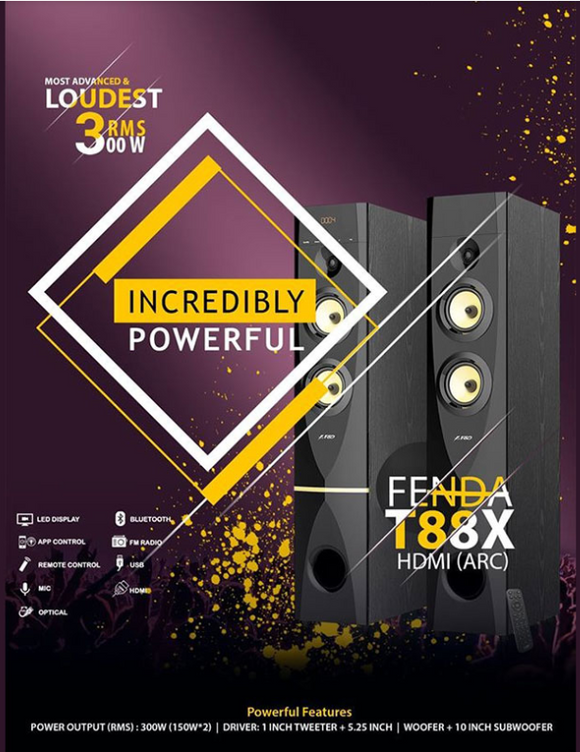 fenda tower speaker