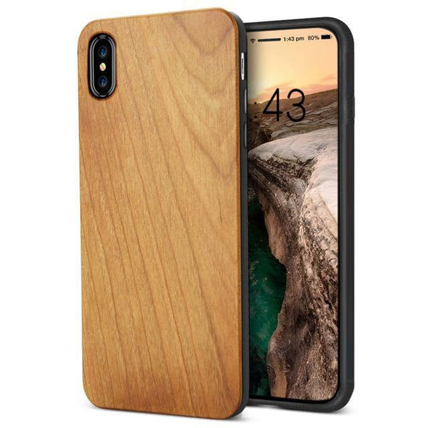 iphone xs coque bois