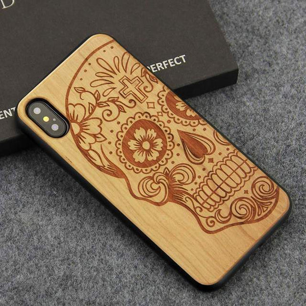 coque iphone xs tete de mort