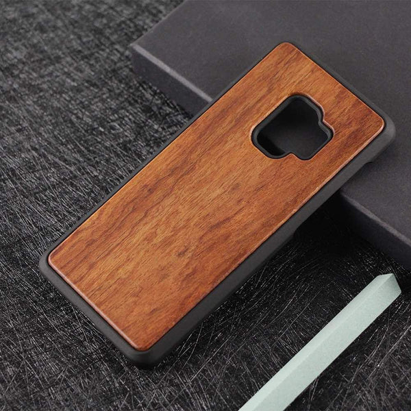 coque en bois samsung s9 plus