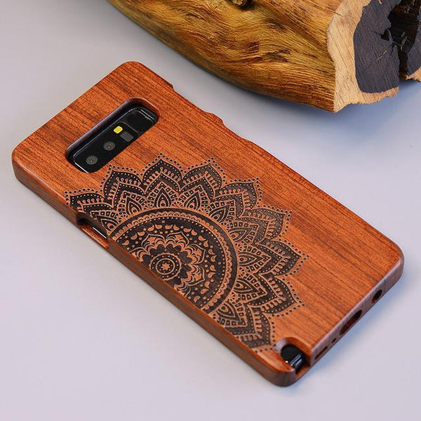 coque samsung note 9 bois