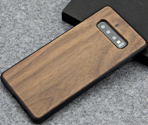 coque samsung s10 en bois