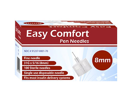  Embrace Insulin Pen Needles (32G 4mm) : Health & Household