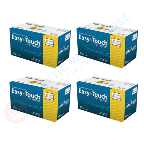 EasyTouch Pen Needles - 32G 4mm 100/bx - Pack of 4