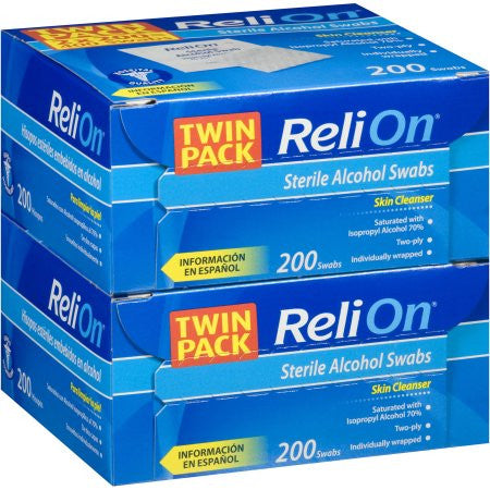 relion alcohol swabs