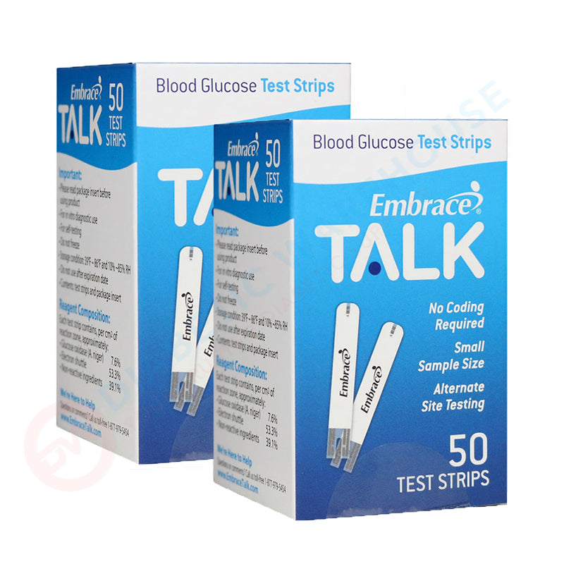 embrace talk test strips