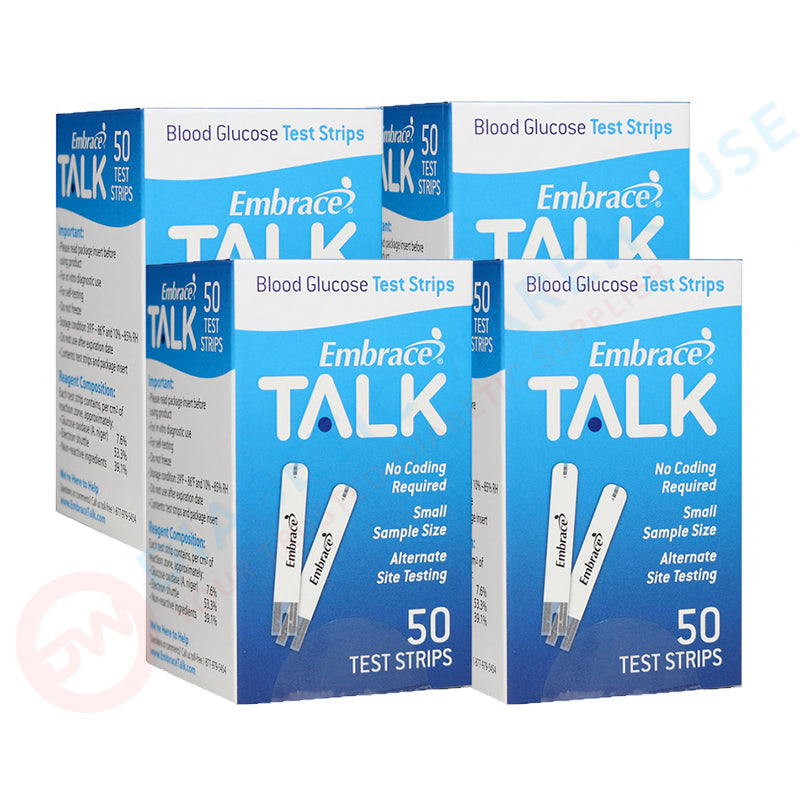 embrace talk test strips