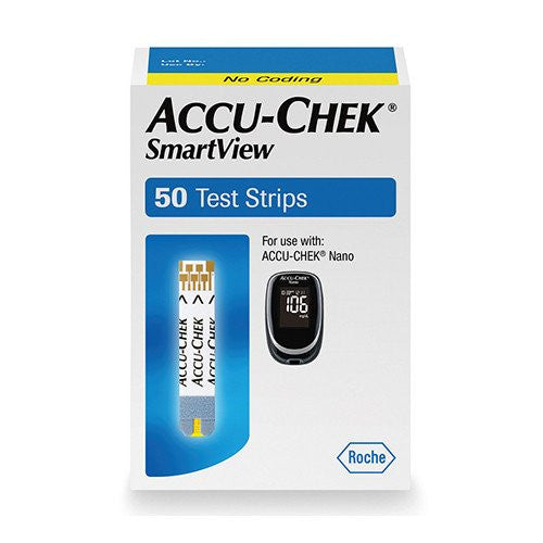 Accu-Chek SmartView Test Strips 50ct