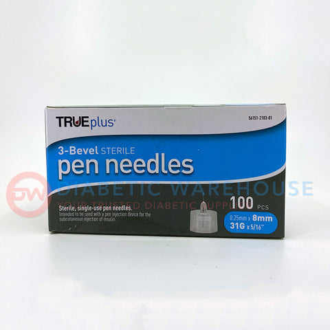 Droplet Pen Needles - 31G 8mm 100/BX