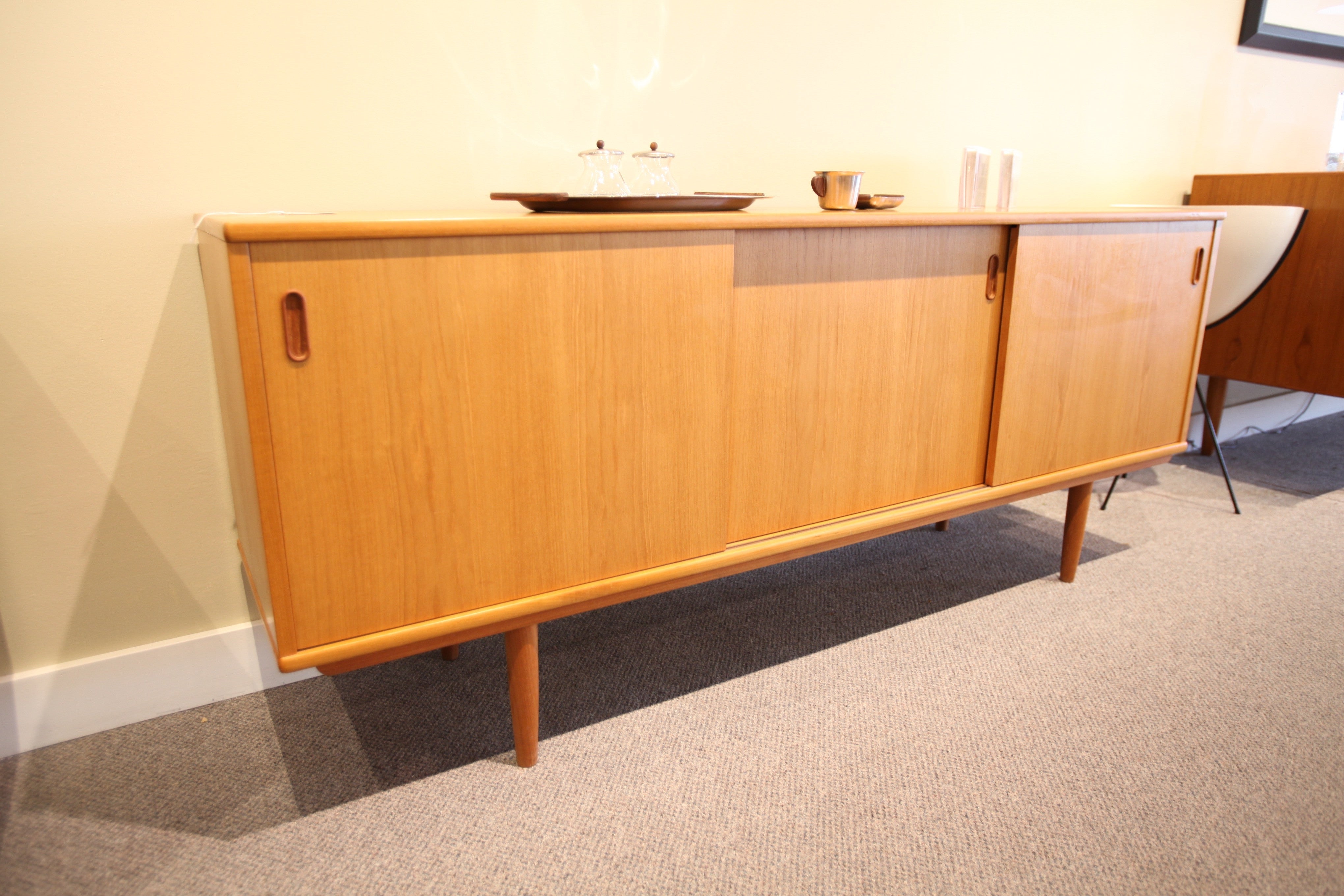 Danish Teak Credenza/Sideboard (Dyrlund) (71.25 x29.5 ...