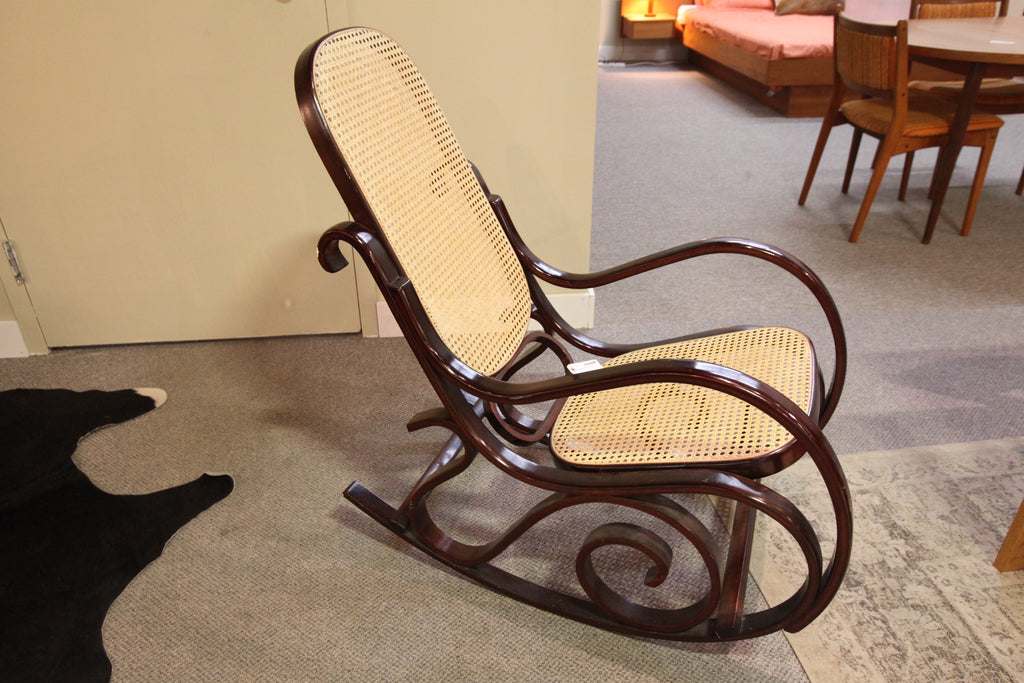 70's Wood Rocking Chair – Consign Design Edmonton