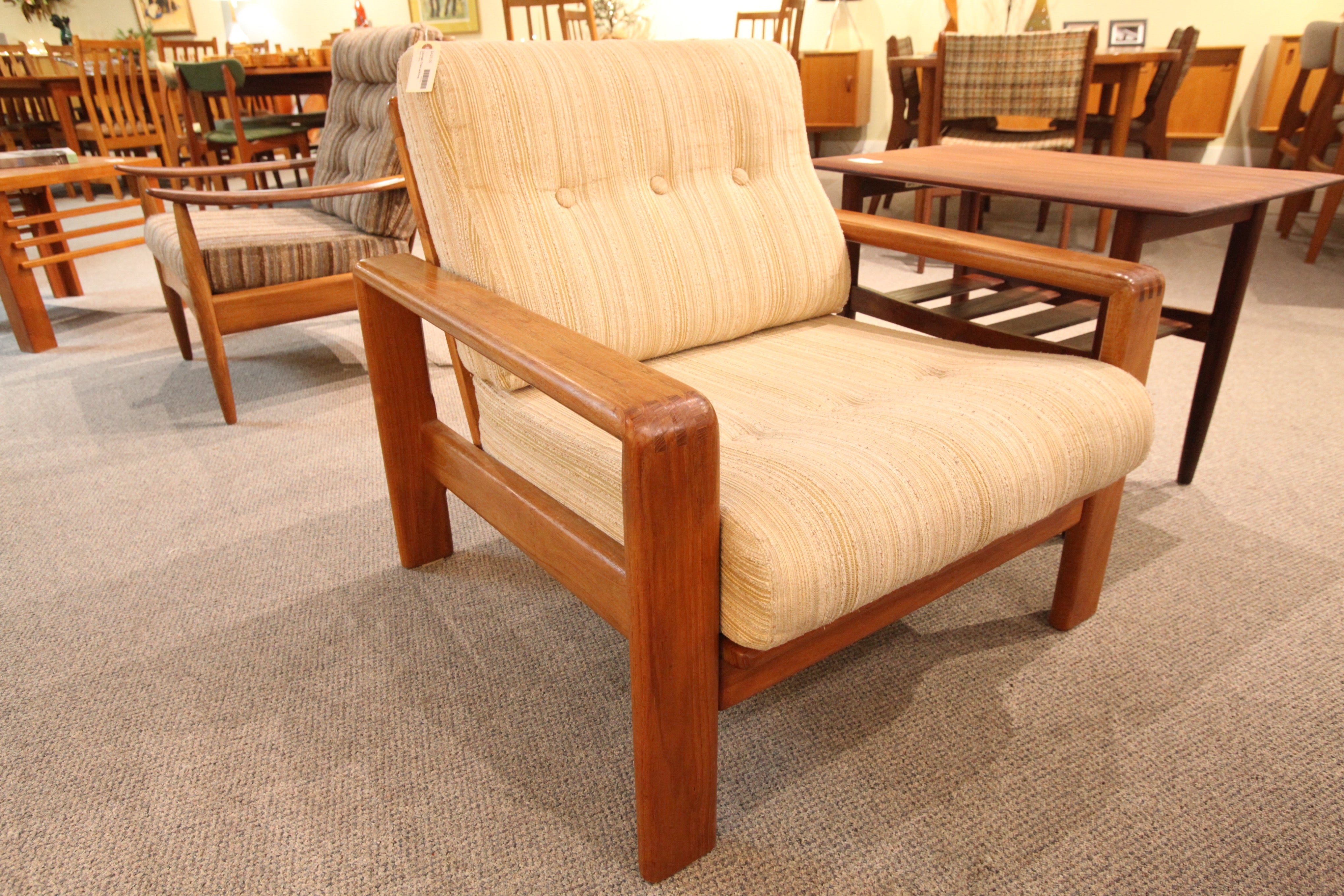 Hotel Teak Lounge Chair