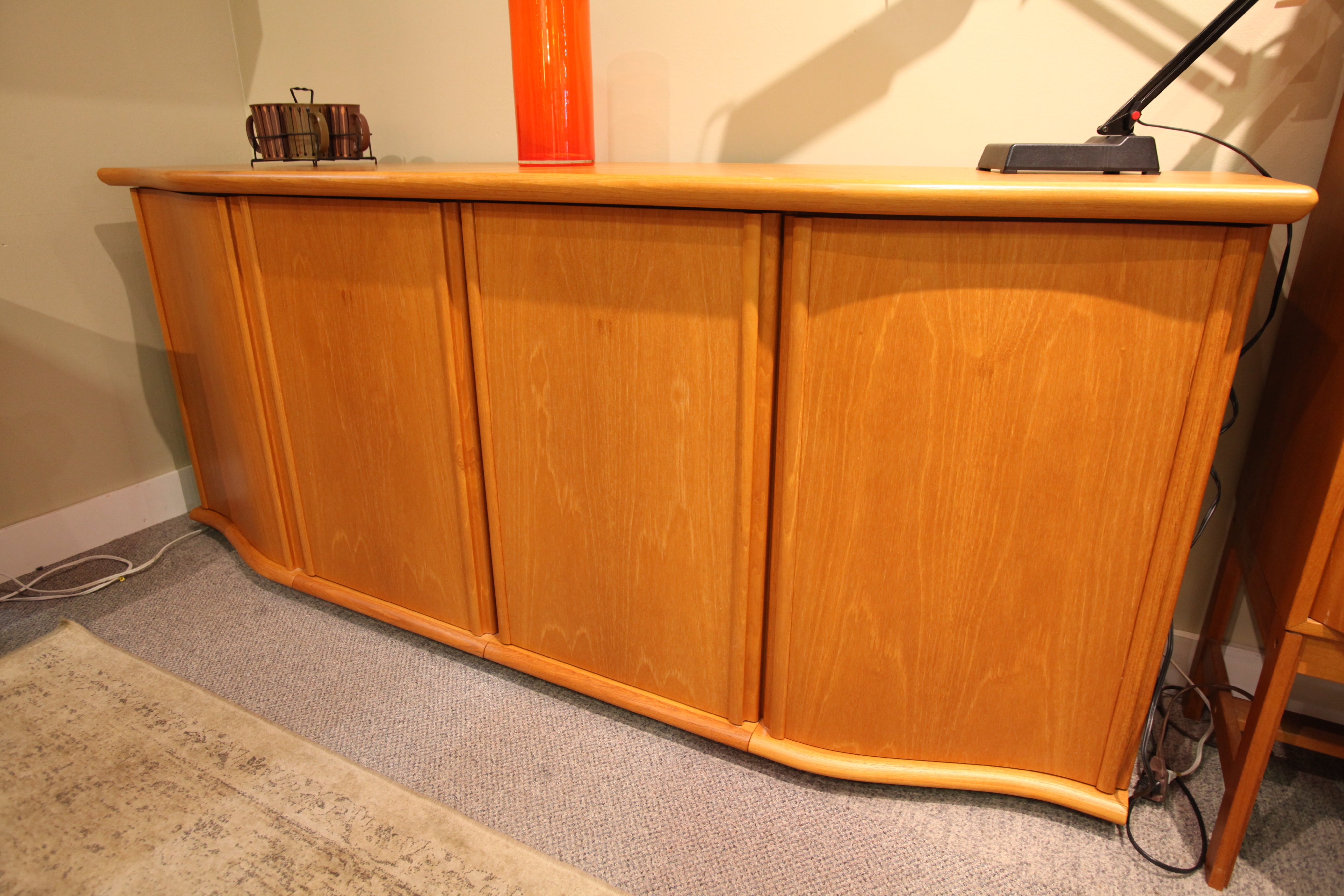 High Quality Danish Teak Sideboard by Skovby. (80.5"W x 20"D x 33.5"H