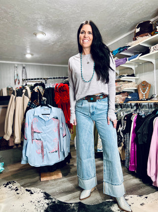 River Rolled Denim