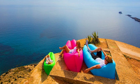 inflatable lazy lounger