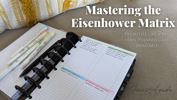 Mastering the Eisenhower Matrix Blog