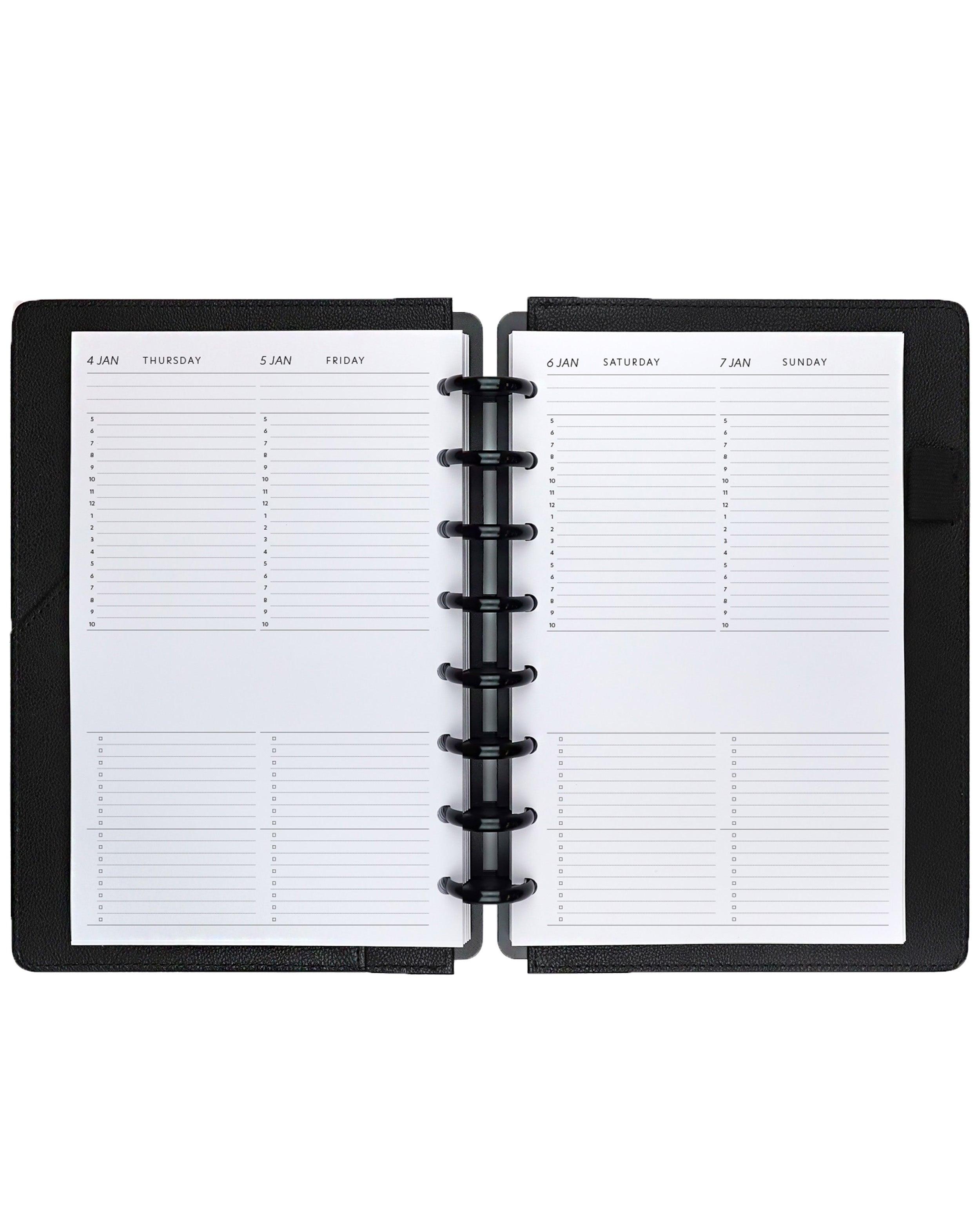 Jet hefboom effect Daily Planner Refill Pages | Dated | Jane's Agenda®