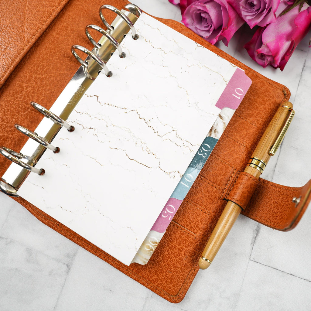 Agenda Cover in Tan - Beige Oat Ring Binder Cover for Organiser