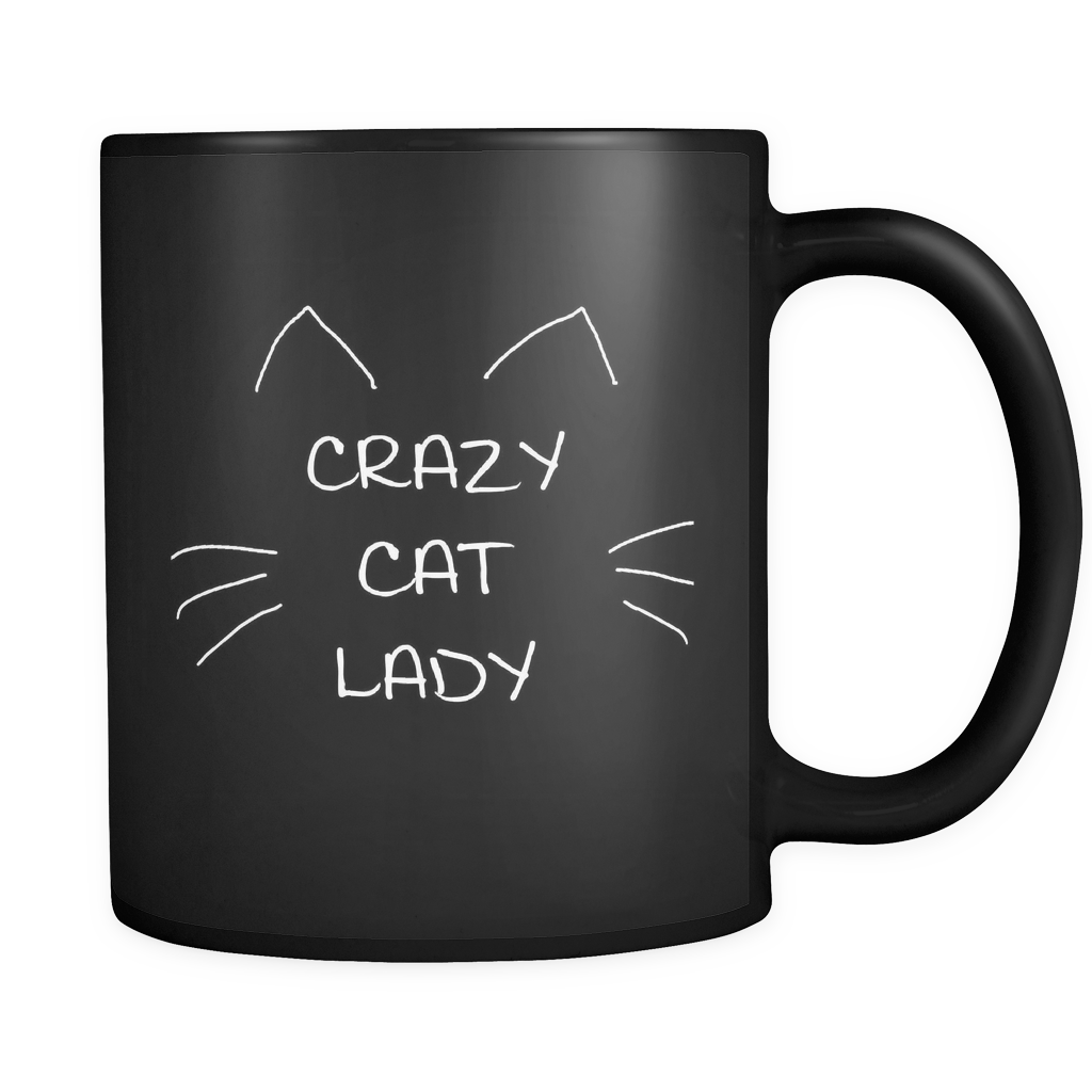  Crazy  Cat  Lady Mug Pip s Paw Cat  Boutique