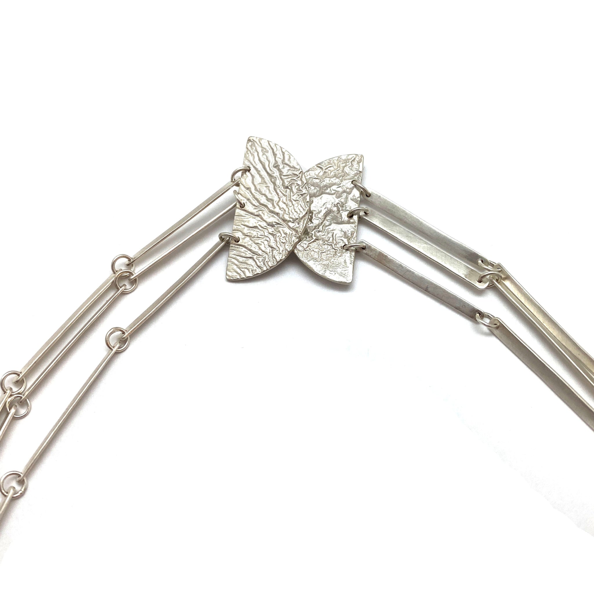 Sterling Silver Spiral Necklace Necklaces Eva Stone Pistachios