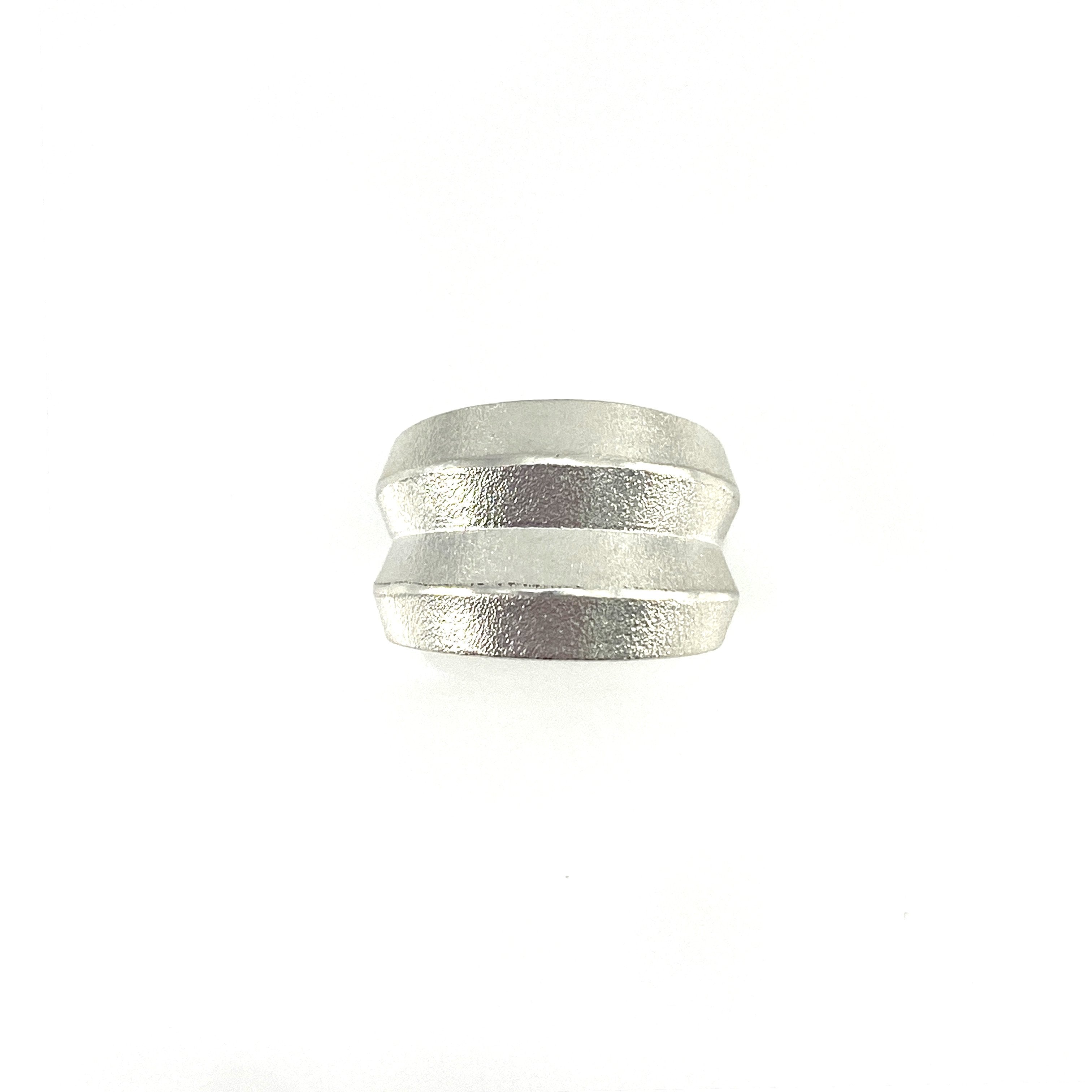 Dual Sterling Silver Arch Ring