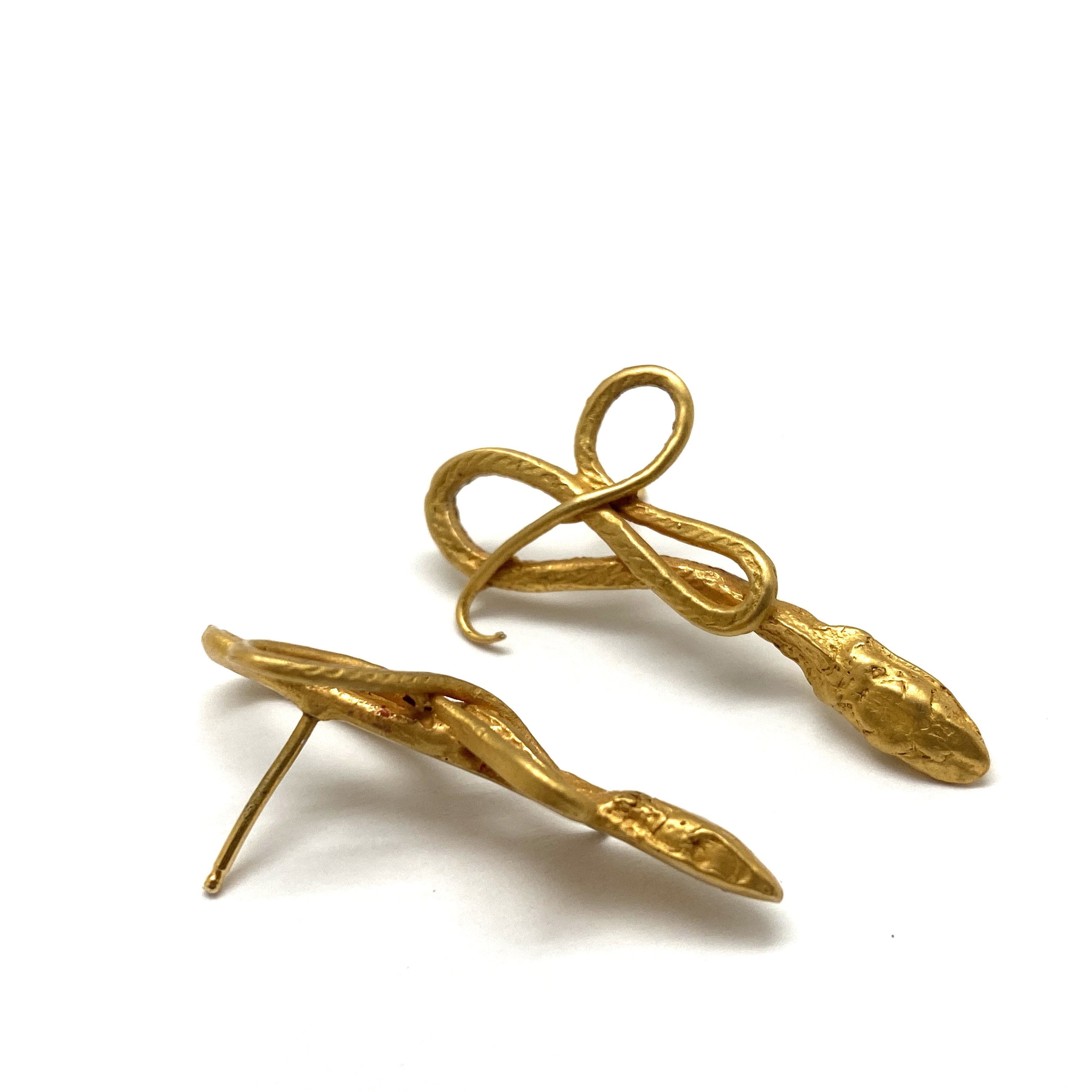 Serpentine Earrings