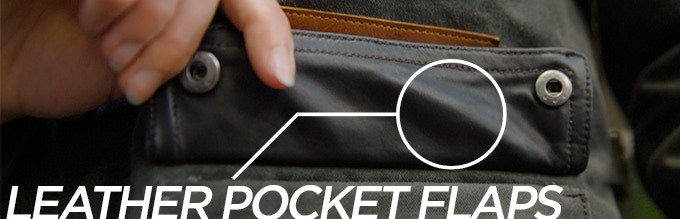 Leather Pocket Flaps