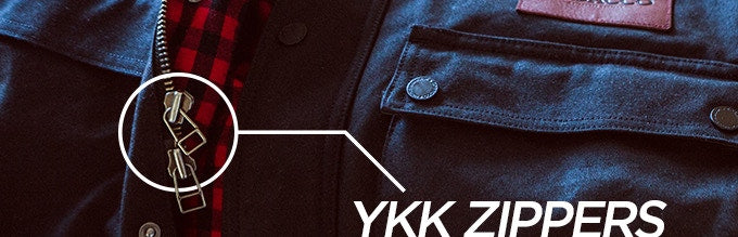 YKK Zippers