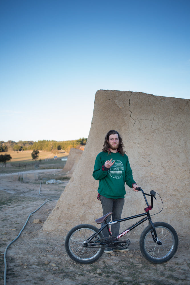 Chris Harti BMX portrait