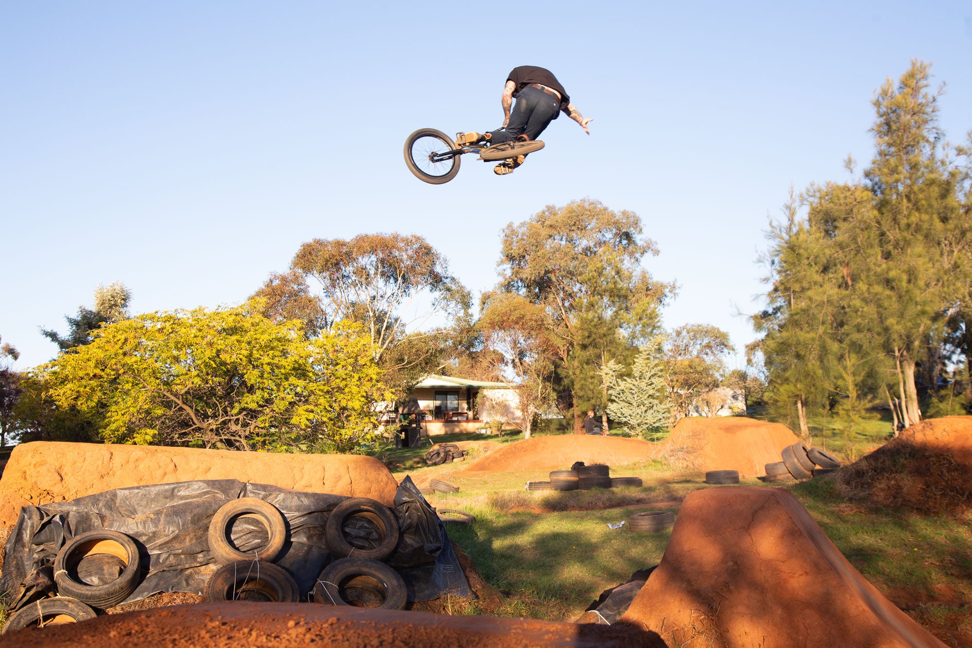 Arthur B table BMX trails