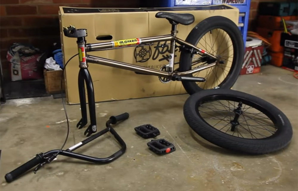 Back Bone BMX bike build